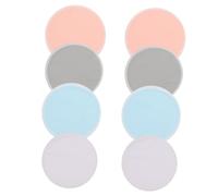 UKCOCO 4 Paia Coppette Assorbilatte Lavabili Bamboo Assorbenti per Allattamento Morbidi e Confortevoli per Mamme Allattano Assorbono Rapidamente e Prevengono Perdite Latte