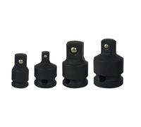 UKCOCO 4 pezzi Adattatori per Bussole Impatto Convertitori Riduttori e Incrementatori per Cricchetti Manuali e Pneumatici Forgiato Resistente alla Corrosione con Perno Molla per