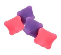 UKCOCO 4 Pezzi Allenatore di Forza del Palmo in Silicone Esagonale, Palla Massaggio per Riabilitazione Mano e Dita, Leggero, per Ufficio e Viaggio, per Musicisti e Atleti