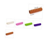 UKCOCO 4 pezzi Copri Maniglia Sicurezza in Protezione Antiscivolo per Manopole Scuola Rosa Marrone Beige