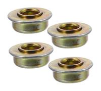 UKCOCO 4 pezzi Kit Cuscinetti Forcella Anteriore per Sedia Rotelle in Acciaio Ricambio Resistente per Ruote e Sterzo Accessori Riparazione Fork Stem Wheelchair Bearings