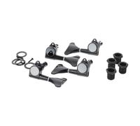 UKCOCO 4 Pezzi Piroli per Chitarra in Metallo Nero, Accessori per Accordatura Semplici e Antiruggine, Facili da Usare, come Regalo di Compleanno per Chitarristi