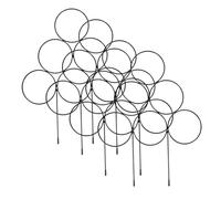UKCOCO 4 Pezzi struttura rampicante per piante stretto mini piccolo pianta arrampicata rastrelliera per giardino traliccio per piante Trellis di palo Iron Garden Trellis ferro da stiro