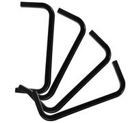 UKCOCO 4 Pezzi Telaio Porta da Calcio Balilla in Plastica Resistente, Accessorio Ricambio Compatibile per Tavolo Calcio Balilla, Cornice Porta-obiettivo per Migliorare Precisione e Gioco