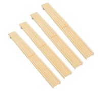 UKCOCO 4 Pezzi Ventaglio Pieghevole Ventaglio in Osso Ventaglio con Scheletro Materiale per La Fabbricazione Ventagli Giapponesi da Te Strumento per La Fabbricazione