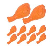 UKCOCO 40 Miniature Chicken Leg Toy For Dollhouse Realistic Fake Food Simulation With Authentic Braised Texture Mini Meat Accessories For Mini Kitchen Play And Diorama Display