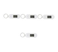UKCOCO 4Pcs Adulto Esame Indietro Senza Test Bianco Uso Per Bambino Piccolo Indossabile Con Orologio- Dottori Dottore Studente Trasmissione Borsa Orologio Pasquale Digitale Alto Riempito