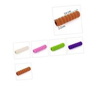 UKCOCO 4pezzi Copri Maniglia Porta in Eva Per Sicurezza Ragazzo Ragazza Colorati Verde Rosa Marrone Beige Per Protezione Maniglie Porte