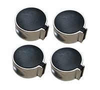 UKCOCO 4pezzi Manopola in Metallo Per Stufa Gas Pulsante Di Accensione e Spegnimento Accessorio Per Cucina Domestica Stile Facile Da Installare e Utilizzare