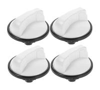 UKCOCO 4pezzi Manopole Controllo e Facili Installare Sostituzione Per Timer Lavatrice e Asciugatrice Accessori Resistenti e Compatibili