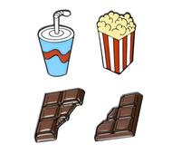 UKCOCO 4pezzi Mini Spilla Creativa Distintivo Accessori Per Abbigliamento Leggera Moda