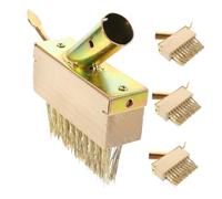 UKCOCO 4pezzi Spazzola in d Acciaio per Diserbo da Strumento per Rimozione Muschio Ed Erbacce per Professionale e per Spazi Ristretti e Manutenzione Patii Vialetti e Altre Aree