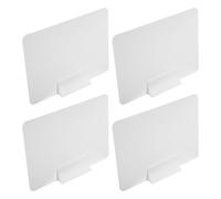 UKCOCO 4sets Divisorio per Scrivania in PVC Pannello per Privacy da Ufficio di Divisori per Test con Supporto Clip per Accessori per Studenti e Professionisti
