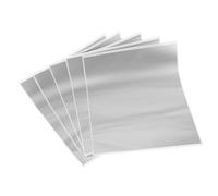 UKCOCO 5 fogli Adesivi Grattabili Large Pellicola Argento Resistente per Biglietti Lotteria Giochi Matrimoni Compleanni e Progetti Creativi