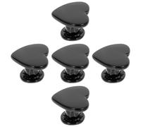 UKCOCO 5 Pezzi Accessorio per Cinturino Orologio, Cuore, 38mm, Elegante | Fissaggio nei Fori del Cinturino, Stile Gioiello, per Abbinare L’outfit e L’uso Quotidiano