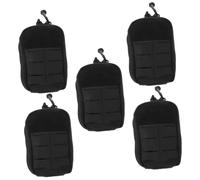 UKCOCO 5 Pezzi Medica Escursione Kit Pronto Multifunzionale per Design Portatile Fissaggio per Cintura per Emergenze Outdoor