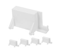 UKCOCO 5 Pezzi Supporto per interruttore porta forno a microonde in plastica per modelli compatibili, staffa di supporto porta forno, ricambio facile da installare e funzionamento