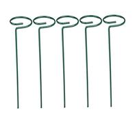 UKCOCO 5 pezzi Supporto per Piante da Interno in Plastica Resistente Sostegno Singolo per Piante Rampicanti Bastoncini Leggeri e Durevoli per Giardino e Vaso