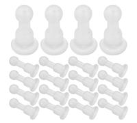 UKCOCO 50 Pezzi Dorsi Ricambio Orecchini Morbidi in Silicone Trasparente Fermagli Invisibili Sicuri per Orecchini Sensibili Tappi Soft per Supporto e Blocco Antiscivolo