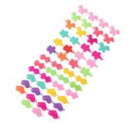 UKCOCO 50 pezzi Mollette per Colorate in Plastica per Fermagli Piccoli e Accessori per Acconciature Decorazioni per Feste e