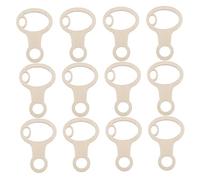 UKCOCO 50 Pezzi Wooden Embroidery Floss Holder Floss Drops for DIY Sewing Storage Efficient Thread Organizer for Cross Stitch And Craft Projects
