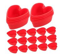 UKCOCO 50 Stampi Per Dolci in Silicone A Forma : Teglia Da 7 Cm Per Budino, Gelatina, Crostata, Muffin E Cupcake Per