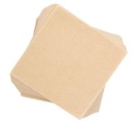 UKCOCO 500 Pezzi Carta Antiaderente per Hamburger, Fogli Separatori per Hamburger e Sandwich, Carta Khaki, per Separare Alimenti come Patatine e Panini