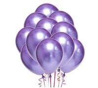 UKCOCO 50pezzi Palloncini in Lattice Da Metallizzati Per Decorazioni Festa Matrimonio e Riunioni