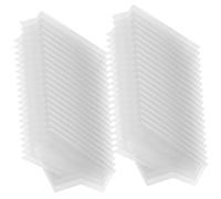 UKCOCO 50pezzi Proteggi Dischi in Vinile Custodie Autoadesive Copertine Trasparenti per CD Contenitori Anti-Piega per Collezioni Copertine per Album Buste di Protezione per Dischi in Vini