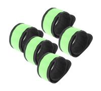 UKCOCO 5Pcs Braccialetti LED Slap Notturni per Caviglia Fasce Sicurezza Riflettenti Braccialetti Regolabili in Silicone per Corsa e Attività Outdoor Visibilità Notturna