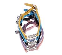 UKCOCO 5Pezzi Collare Regolabile per con Campanella e Rhinestone Accessori Adorabili per Animali Domestici