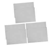 UKCOCO 6 Fogli Pellicola per Computer Adesivi per Computer Applique Argento Adesivo per Computer Portatile Adesivo per Laptop Pellicola per Quaderno Pellicola da Disegno Glassato PVC