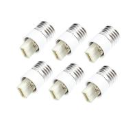 UKCOCO 6 Pezzi Convertitore portalampada adattatore per base lampadina sdoppiatore di prese di luce candelieri lampadina e27 Convertitore di luce da e27 a g9 adattatore portalampada vite