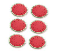 UKCOCO 6 pezzi Impacchi Ghiaccio Occhi Riutilizzabili Pad Raffreddanti Per Occhiaie Gonfiore E Affaticamento Oculare Impacco Freddo E Rinfrescante Per Recupero Post Intervento