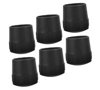 UKCOCO 6 pezzi Piedini in Gomma per Supporto Chitarra Antiscivolo e Resistenti Protezione per Base Stand Facile Installazione e Stabilità per Esposizione e Conservazione