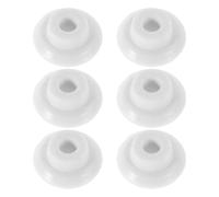 UKCOCO 6 Tappi in Gomma per Foro di Scarico Congelatore, Tappi Rotondi Sigillanti Resistenti al Freddo, Sostituzione per Frigoriferi e Congelatori a Pozzo, Facile Installazione