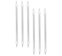 UKCOCO 6 Tubi Riscaldanti al Quarzo 23cm Struttura Plug-in, Elemento Sostitutivo per Stufetta Elettrica, Filo Riscaldante per Riscaldatori Elettrici ad Alta Efficienza Energetica