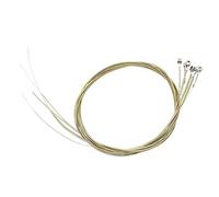 UKCOCO 6pezzi Cordine Per Chitarra in Acciaio Inox Corde Di Ricambio Per Chitarra Folk Adatte Diverse Chitarre Suono e Potente Per Sostituzione e Regalo