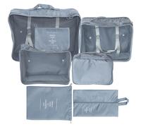 UKCOCO 7pezzi Organizer da Viaggio per Bagagli Vestiti e Accessori di Cubi da Imballaggio per Valigie Adatti per Viaggi di Lavoro e Vacanze Resistenti e Leggeri