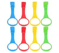 UKCOCO 8 maniglie per box, anelli di supporto per aiutare i bambini a | Giocattoli per imparare a stare in piedi, maniglie di supporto per l'allenamento alla deambulazione nella culla.