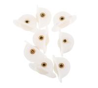 UKCOCO 8 Pcs Piccolo Blocco Puleggia Silenzioso Blocco Puleggia Puleggia Con Briciolo A Venatura Della Puleggia Della Puleggia Di Trazione Della Puleggia Porta Puleggia Sostituzione