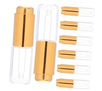 UKCOCO 8 Pezzi Contagocce Trasparenti Bottiglie Vuote Con Pompa Da 10ml Per Conservare Profumi