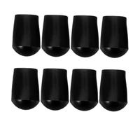 UKCOCO 8 Pezzi Puntali in Gomma per Cello e Basso Tappi Antiscivolo per Protezione Pavimento Accessori per Musicisti e Pratica Professionale