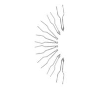 UKCOCO 8 Punte per Pirografia: Punte per Pirografia A Filo - Strumenti Ricambio Professionali per La Pirografia per La Sostituzione della Macchina per La Pirografia del Legno