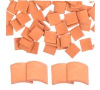 UKCOCO 80 Miniatura Realistiche per Modelli Tetti Decorazioni per in Miniatura Accessori per Micro e Scenari Table Kit da Te per Creative