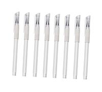 UKCOCO 8pezzi Pennarello Per Tatuaggi Testa Singola Pennarello Per Marcatura Penna Per Piercing e Tattoo Inchiostro Di Medico Punta Sottile Per Linee Precise