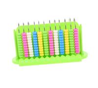 UKCOCO Abaco Educativo Cifre per Plastica Resistente Calcolo Matematico Apprendimento Interattivo per Scuola e Prescolare Abaco e Portatile per Sviluppo Intelligenza Numerica