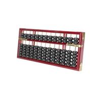 UKCOCO Abaco Retro Legno con Colonne Strumento Didattico per Pallottoliere Decorativo per Apprendimento e Adatto per Scuole e