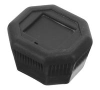 UKCOCO Accessori Tennis Coperchio Terminale per Racchetta da Tennis in Plastico Nero Facile da Installare e Portatile