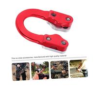 UKCOCO Accessorio Arco Compound U Fibbia Metallo Rosso e Design Staccabile per Facile Montaggio e Duraturo